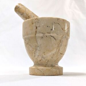Small Marble Pestle & Morter
